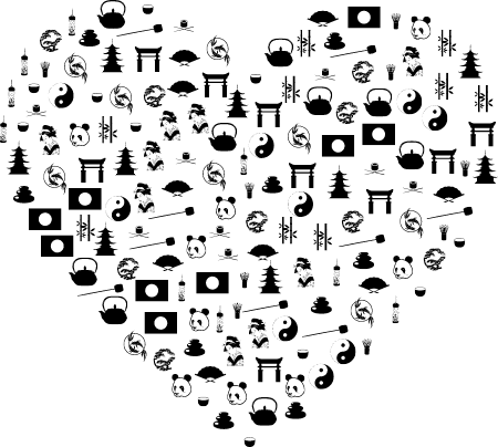 Heart of Japan Symbol