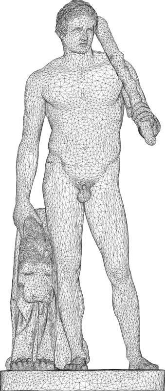 Hercules 3D Wireframe