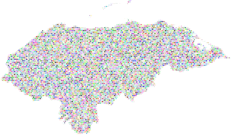Honduras Love & Peace Map