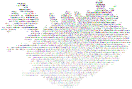 Iceland Love and Peace Map
