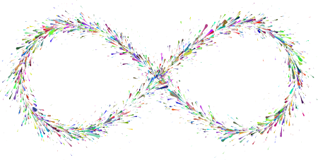 Infinity Abstract Splatter