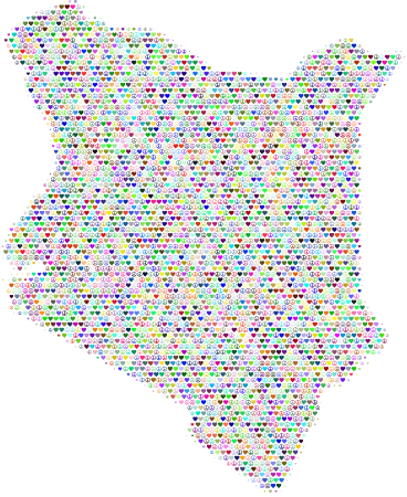 Kenya Love & Peace Map