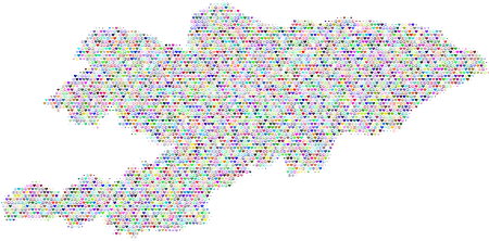 Kyrgyzstan Love & Peace Map