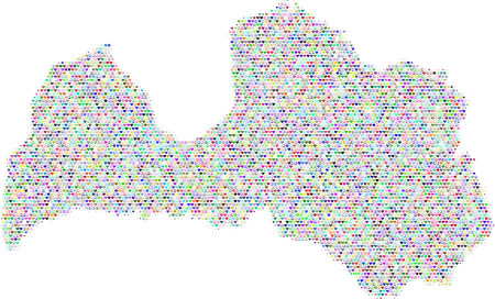 Latvia Peace & Love Map