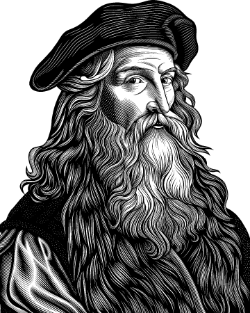 Leonardo Da Vinci Portrait