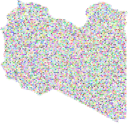 Libya Love & Peace Map