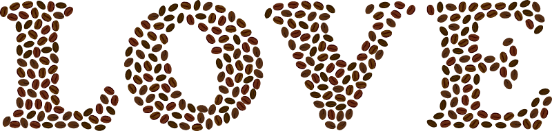 Love for Coffee Typography