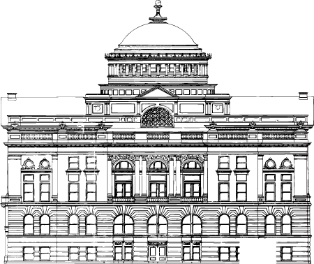 Lucas County Courthouse Blueprint