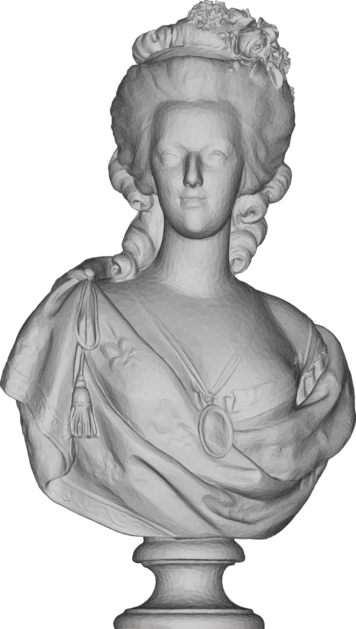 Marie Antoinette 3D Bust
