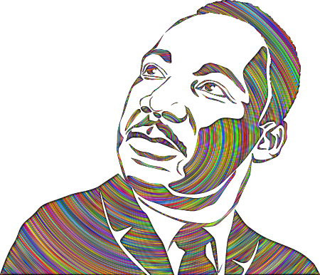 Martin Luther King Tribute Art