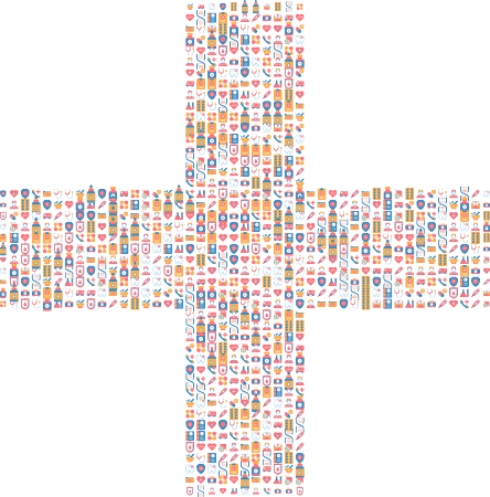 Medical Cross Icons 