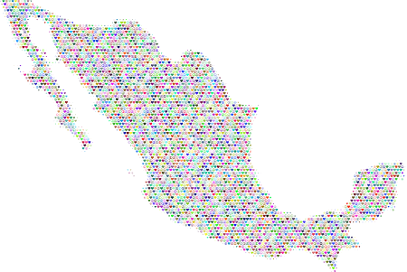 Mexico Love & Peace Map