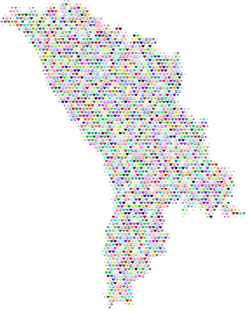 Moldova Love & Peace Map