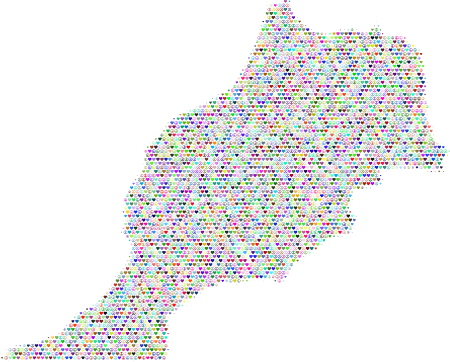 Morocco Love & Peace Map