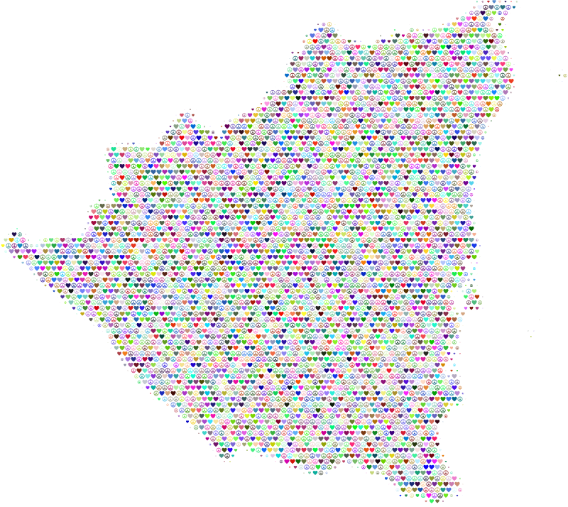 Nicaragua Love & Peace Map
