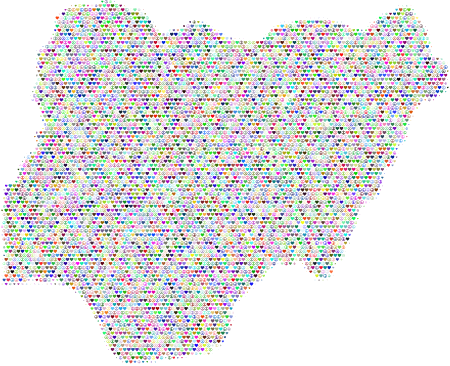 Nigeria Love & Peace Map