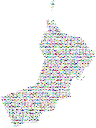 Oman Love & Peace Map