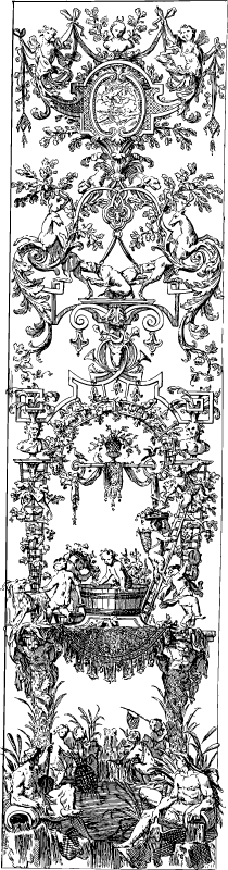 Ornamental Vertical Divider