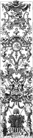 Ornate Vertical Divider