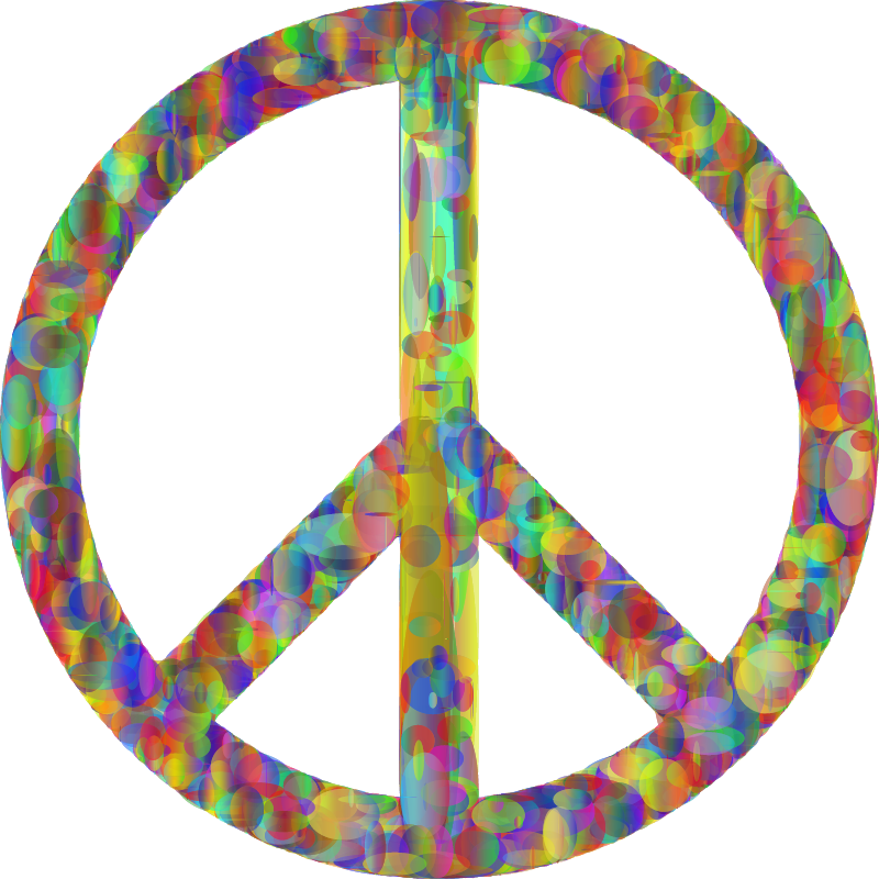 Peace Symbol with Ellipses