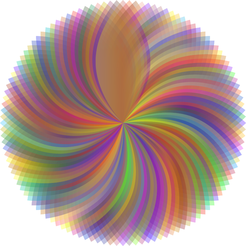 Petallic Rainbow Mandala