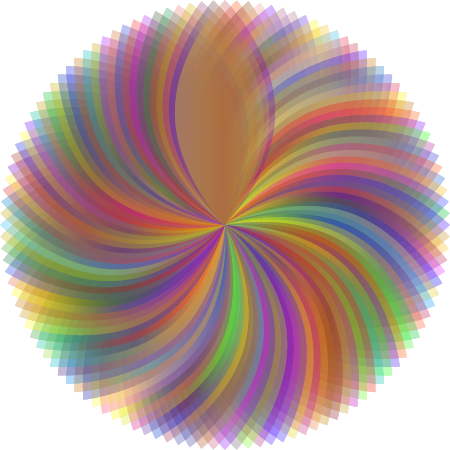 Petallic Rainbow Mandala