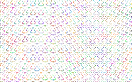 Prismatic Interleaved Pattern