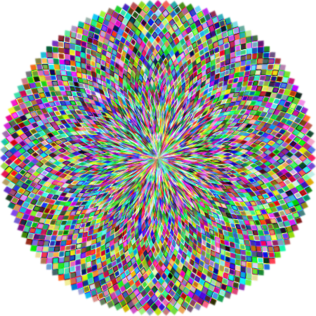 Psychedelic Fun Mandala
