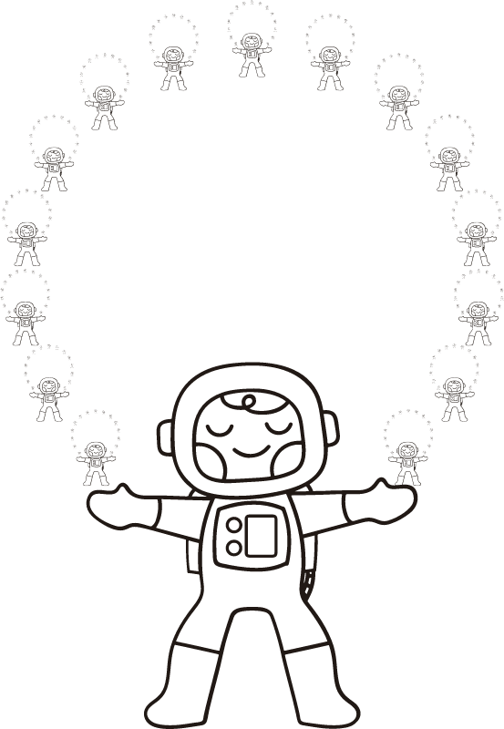Recursive Astronaut Juggler