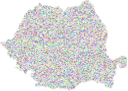 Romania Love & Peace Map