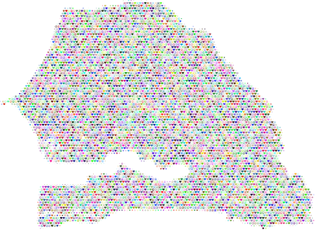Senegal Love & Peace Map