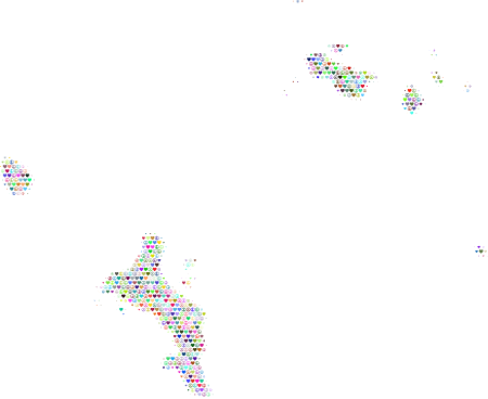 Seychelles Love & Peace Map