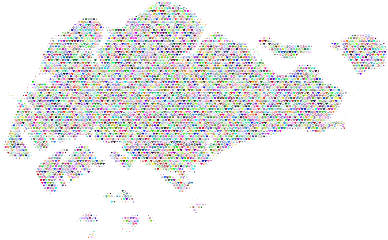 Singapore Love & Peace Map