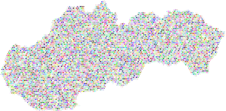 Slovakia Love & Peace Map