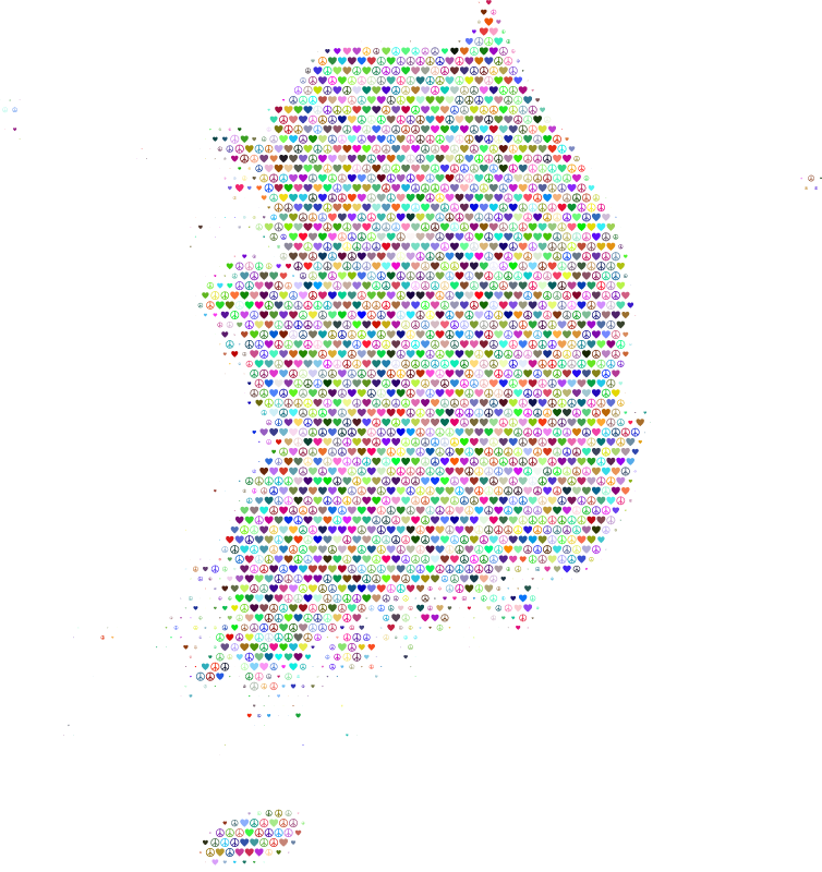 South Korea Peace & Love Map