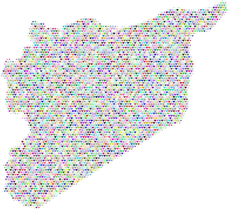 Syria Love & Peace Map