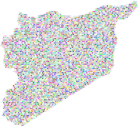 Syria Love & Peace Map
