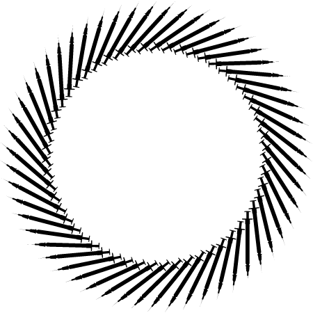Syringe Medical Frame