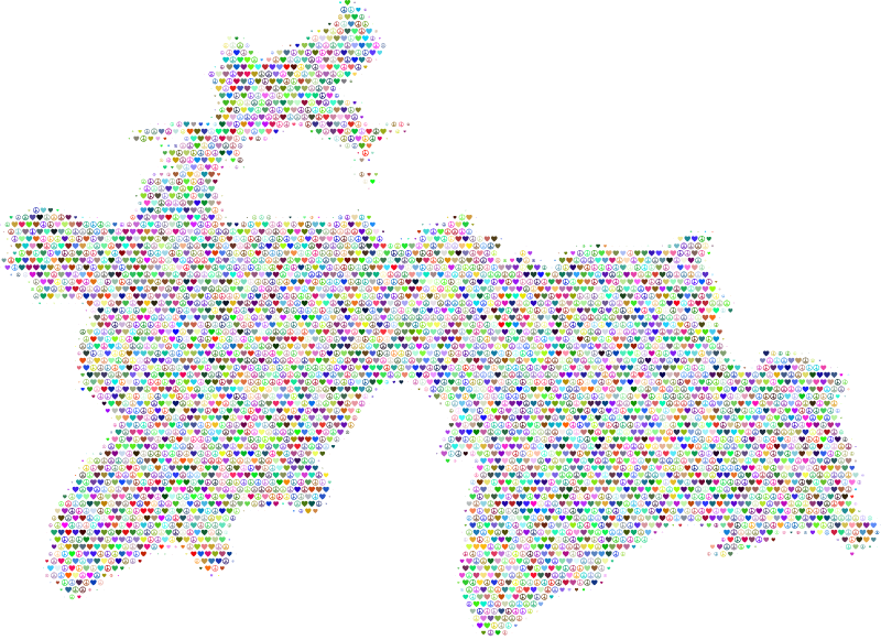 Tajikistan Peace Map