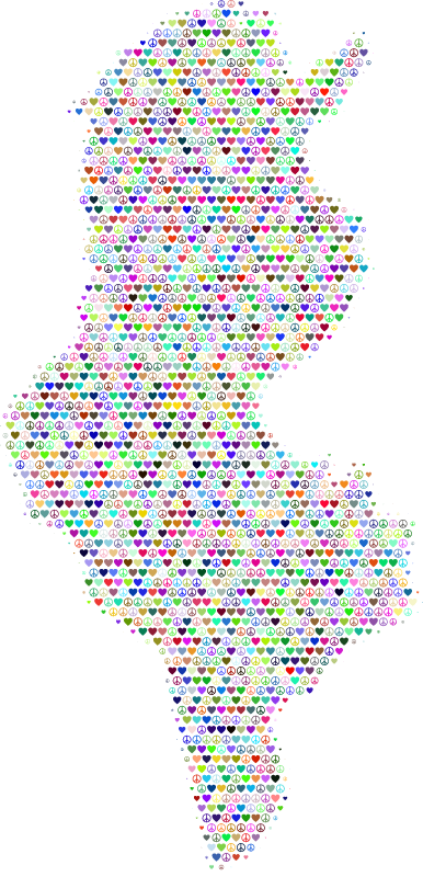 Tunisia Love & Peace Map