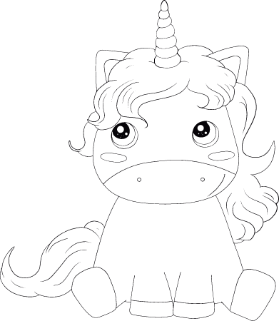 Unicorn Line Art By Tarishart