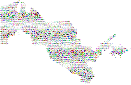 Uzbekistan Love & Peace Map