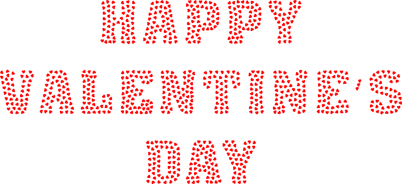 Valentine’s Day Love Typography