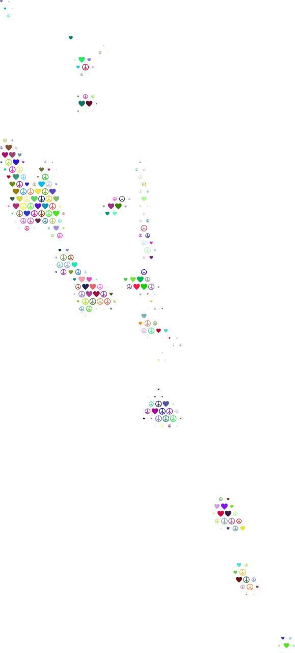 Vanuatu Love & Peace Map