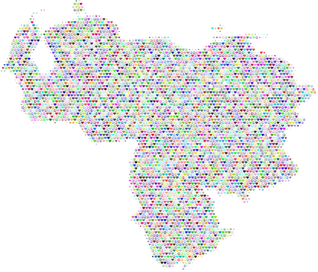 Venezuela Love & Peace Map