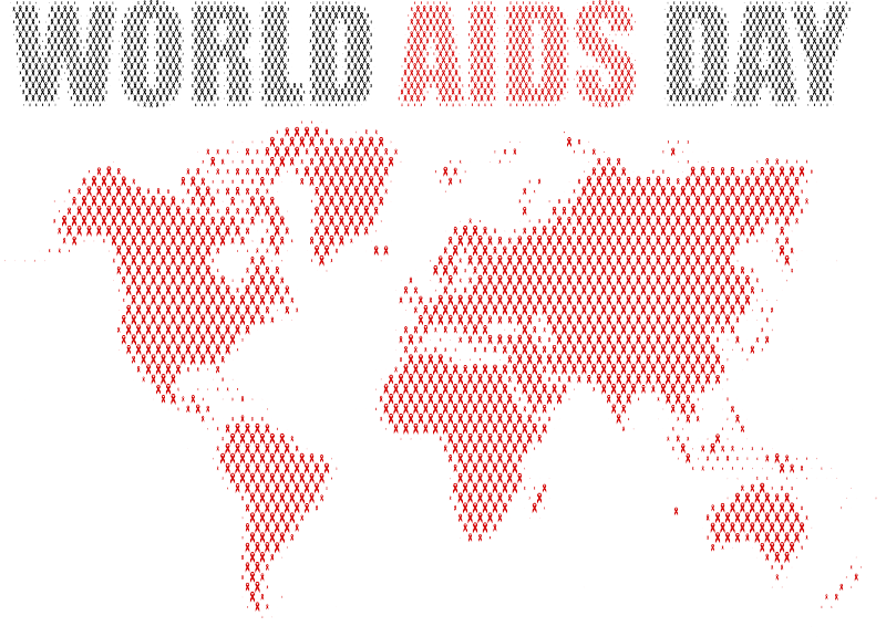 World AIDS Awareness Map