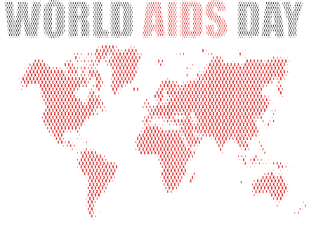 World AIDS Awareness Map