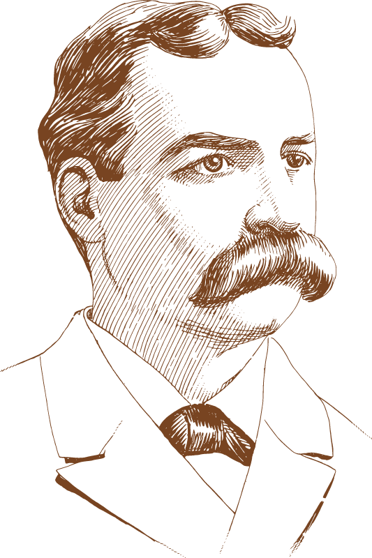1908 Vintage Moustache