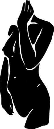 Abstract Female Silhouette