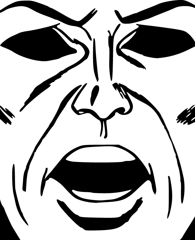 Android Face Close-Up
